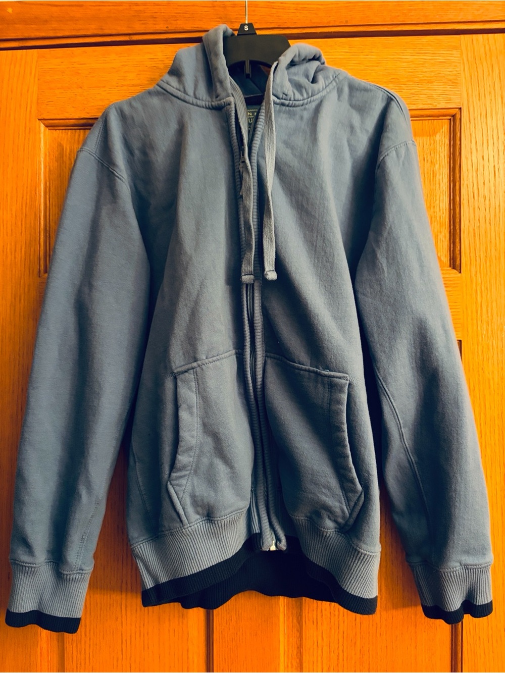 NWT Canyon River Blues Hooded Zip Up Blue - Core Fleece Moonlight S Med. 38/40